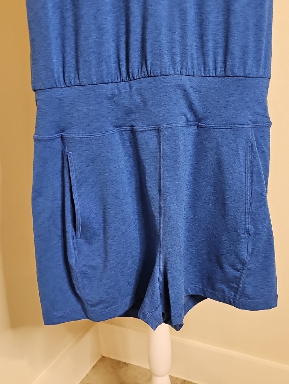 Sweaty Betty Gary Sleeveless Active Athleisure Romper in Blue Sz S, Women's 4/6 - Picture 5 of 11